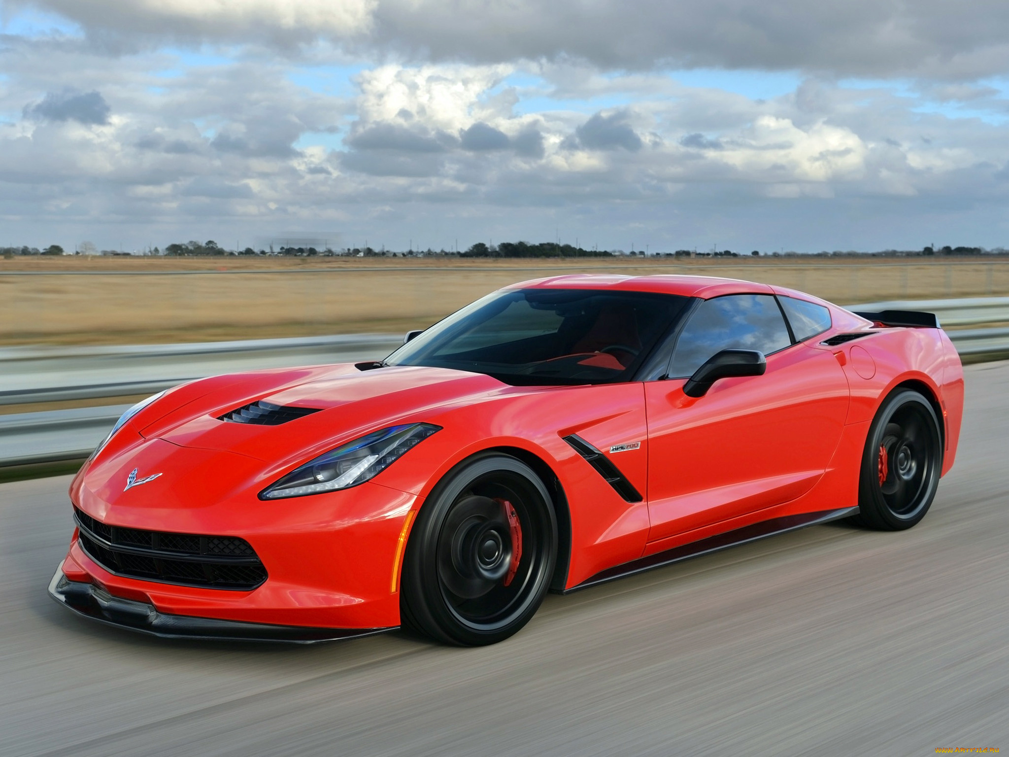 Chevrolet Corvette c7 Red